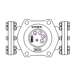 Block đồng hồ nước